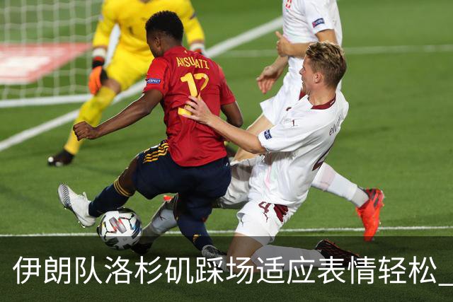 伊朗队洛杉矶踩场适应表情轻松 与挡板外记者们挥手致意